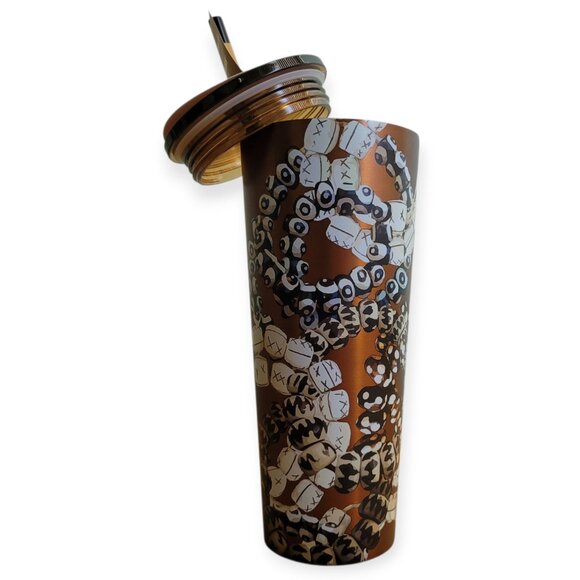 2025 Starbucks Batik Beads Cold Cup 24oz Stainless Steel NWT Limited Edition - Picture 2 of 8